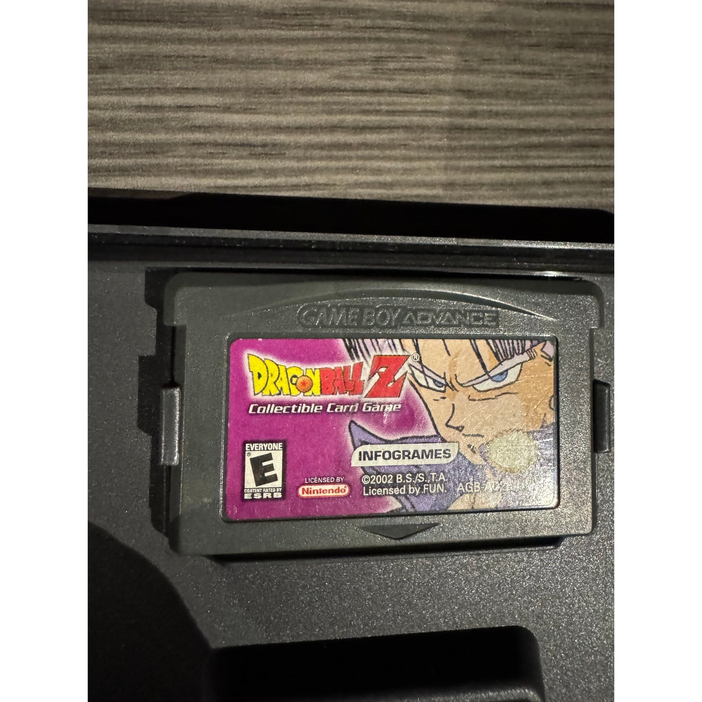 Dragon Ball Z Collectible Card Game Nintendo Game Boy Advance 2002 GBA