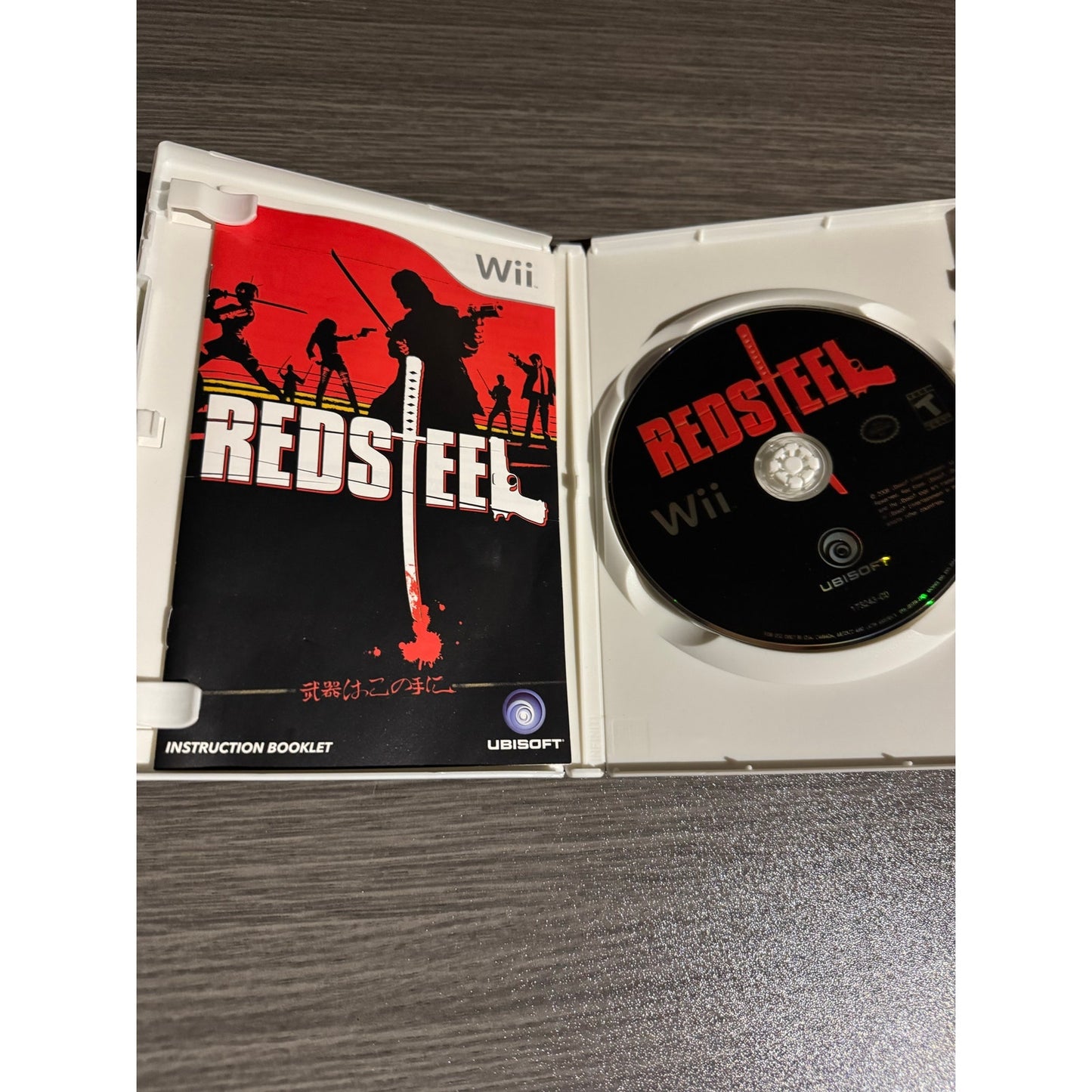 Red Steel 2006 Nintendo Wii Video Game w/ Manual