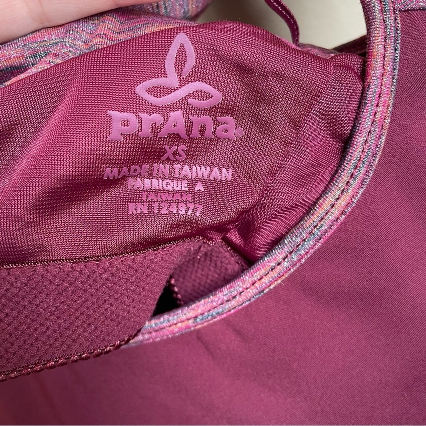 prAna Women's Marla burgundy racerback tank SIZE XS