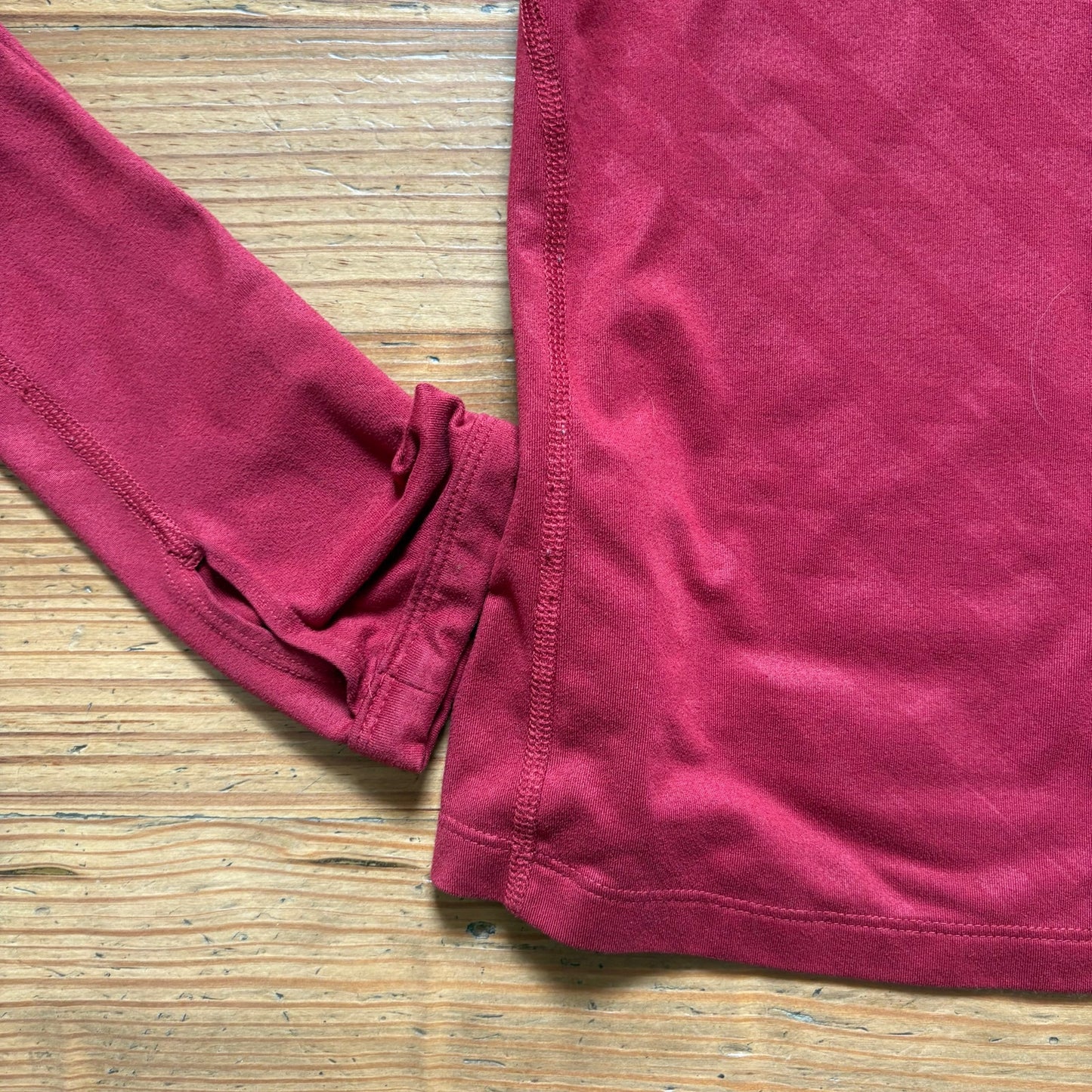Nike Dri Fit Alabama Crimson Tide long sleeve quarter zip womens shirt SIZE S