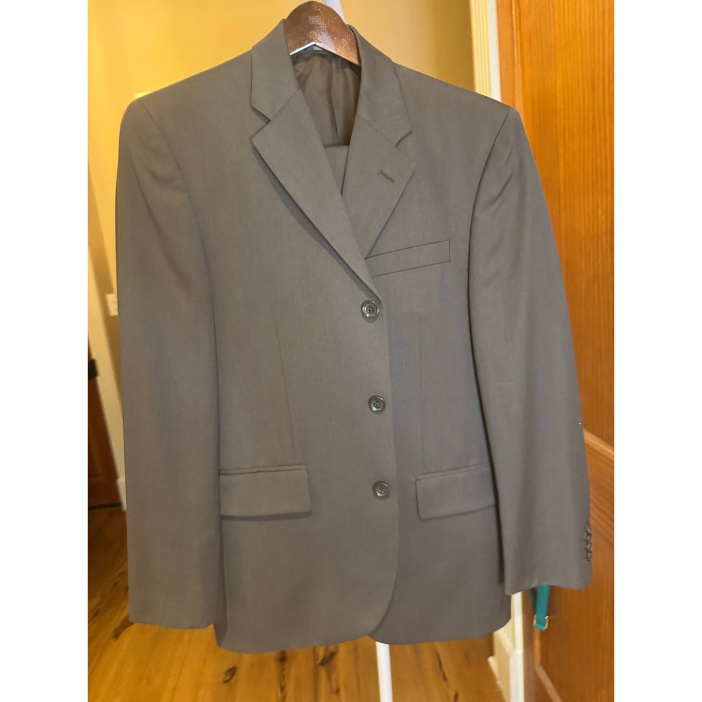 Banana Republic Suit 38 S Egyptian Wool