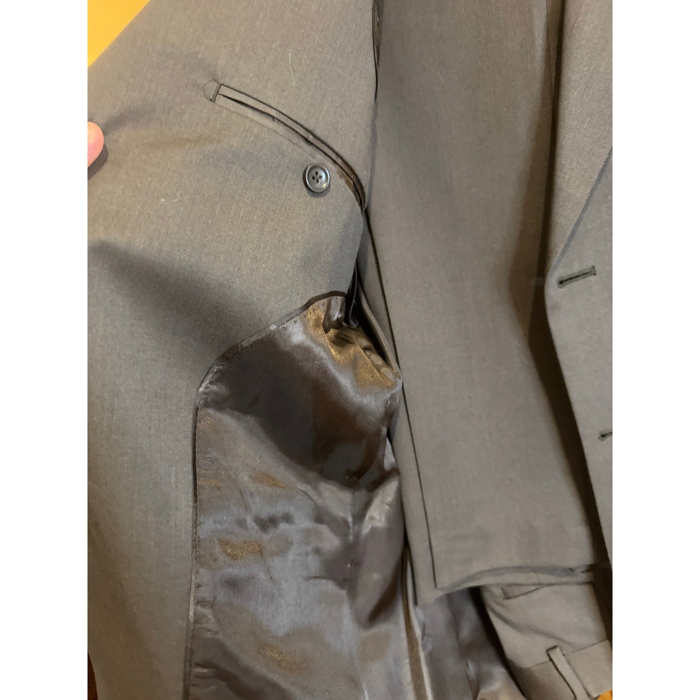 Banana Republic Suit 38 S Egyptian Wool