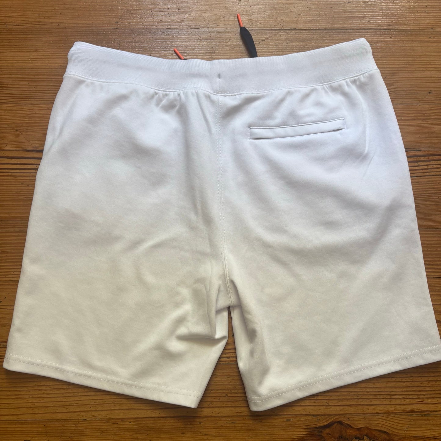Psycho Bunny white pink logo elastic waistband men shorts SIZE XXL