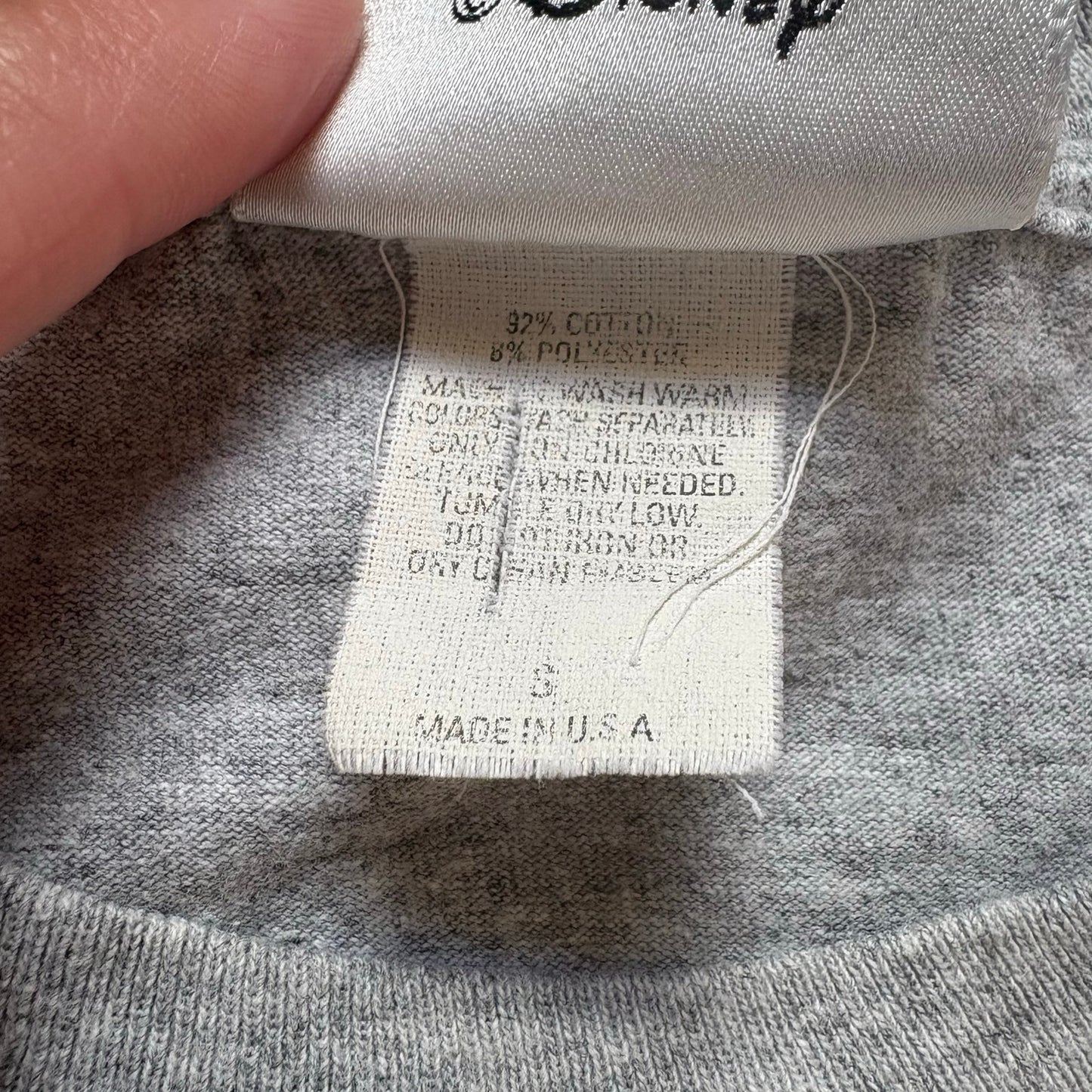 Disney y2k gray Mickey Mouse Disney World short sleeve shirt SIZE S