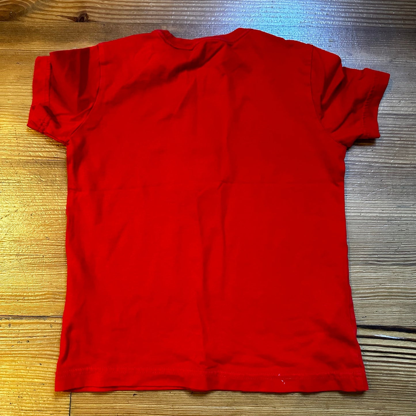 Adidas red Fifa World Cup Russia 2018 kids short sleeve shirt SIZE 6