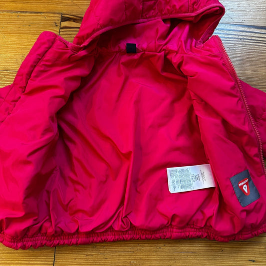 Gap pink hooded quilted full zip winter coat SIZE 2T