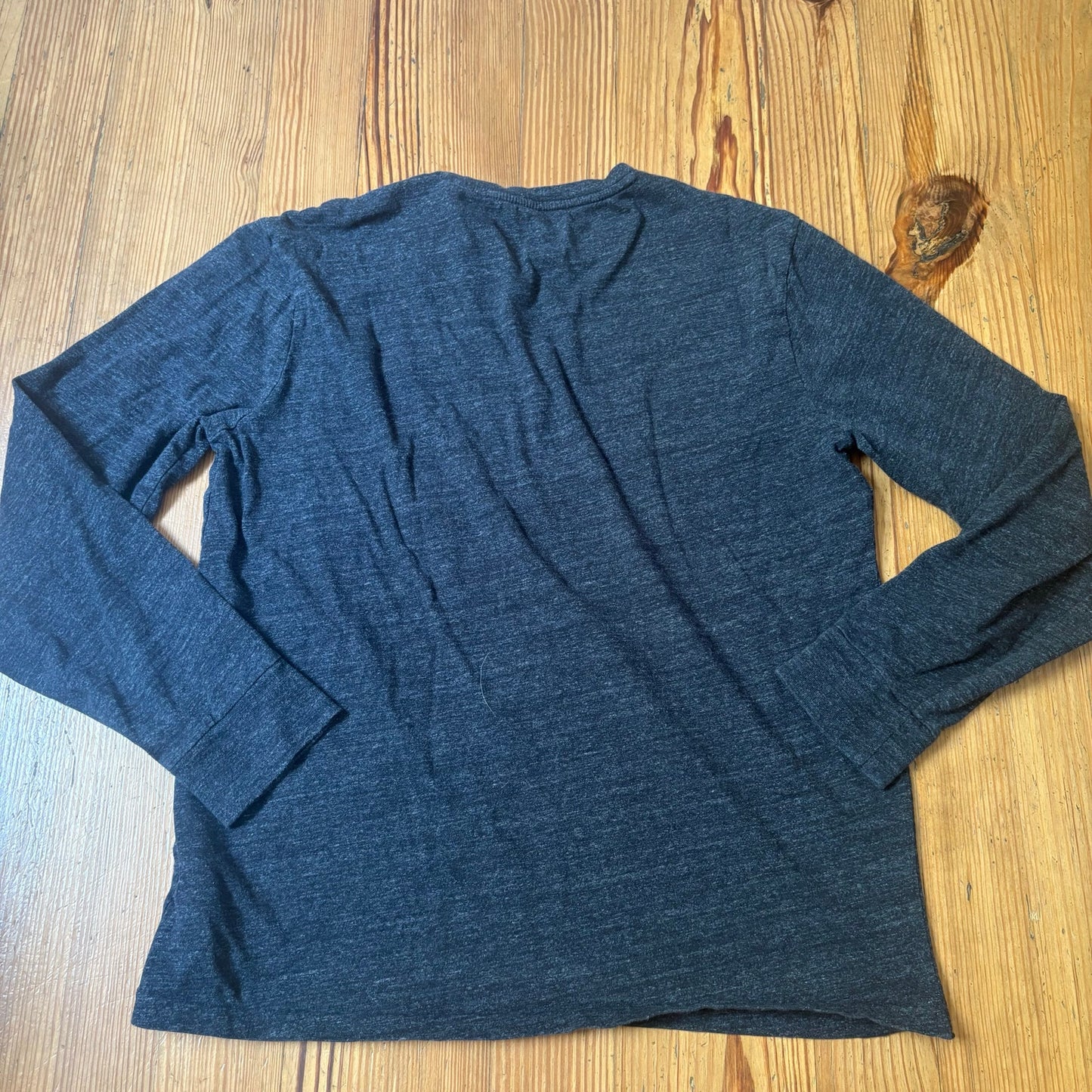 Polo Ralph Lauren dark gray long sleeve cotton mens shirt SIZE M