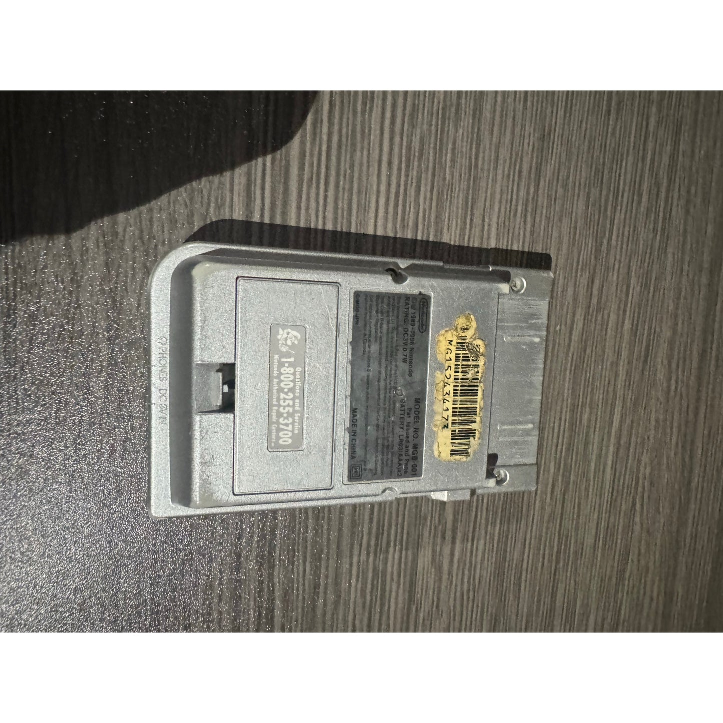 Nintendo Game Boy Pocket MGB-001 Silver Tested & Working