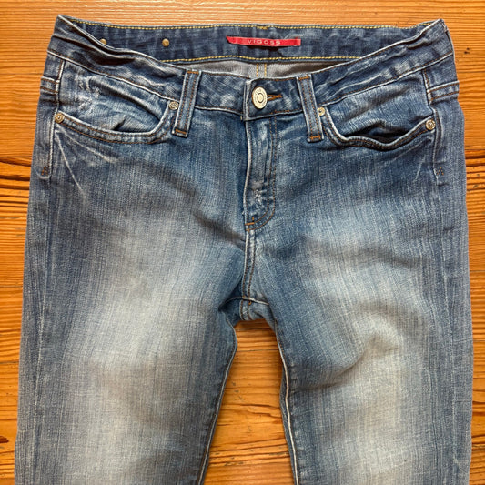 Vigoss light wash low rise y2k straight leg womens jeans SIZE 6
