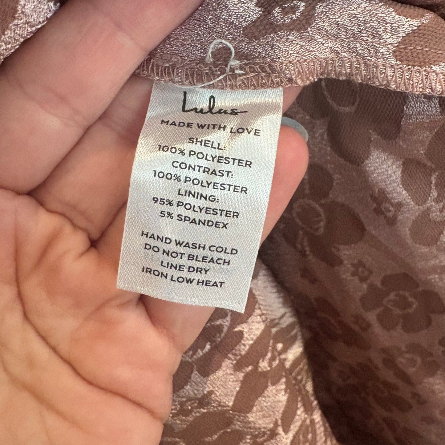 NWT Lulus Bubbly Bliss pink bustier tie strap floral midi dress SIZE S