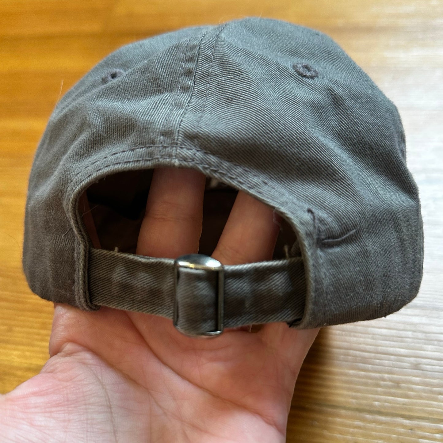 District. gray white Tailgate embroidery adjustable baseball cap