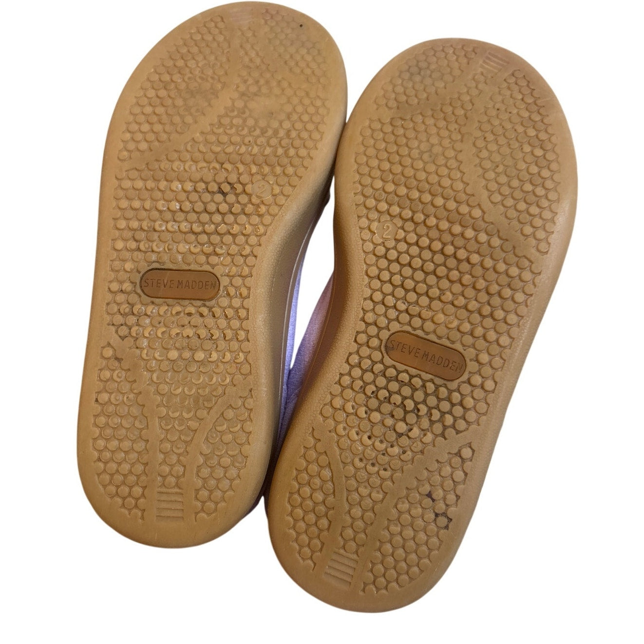 Steve Madden purple faux suede lace low top sneakers SIZE 2