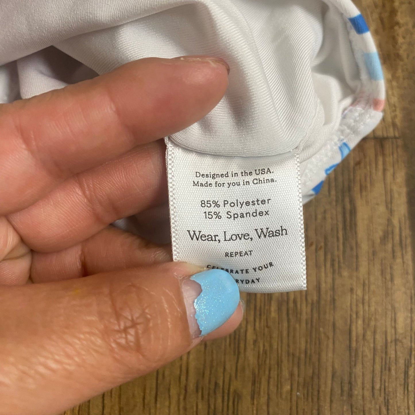 Sweet Honey red blue star USA America ruffle sleeve one piece swimsuit SIZE 4