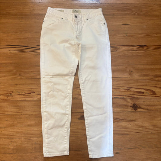 Lucky Brand white Sienna Cigarette skinny mid rise jeans SIZE 0