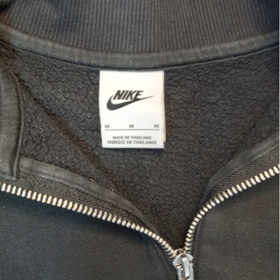 Nike Harvard cropped quarter zip pullover womens sport sweatshirt SIZE M