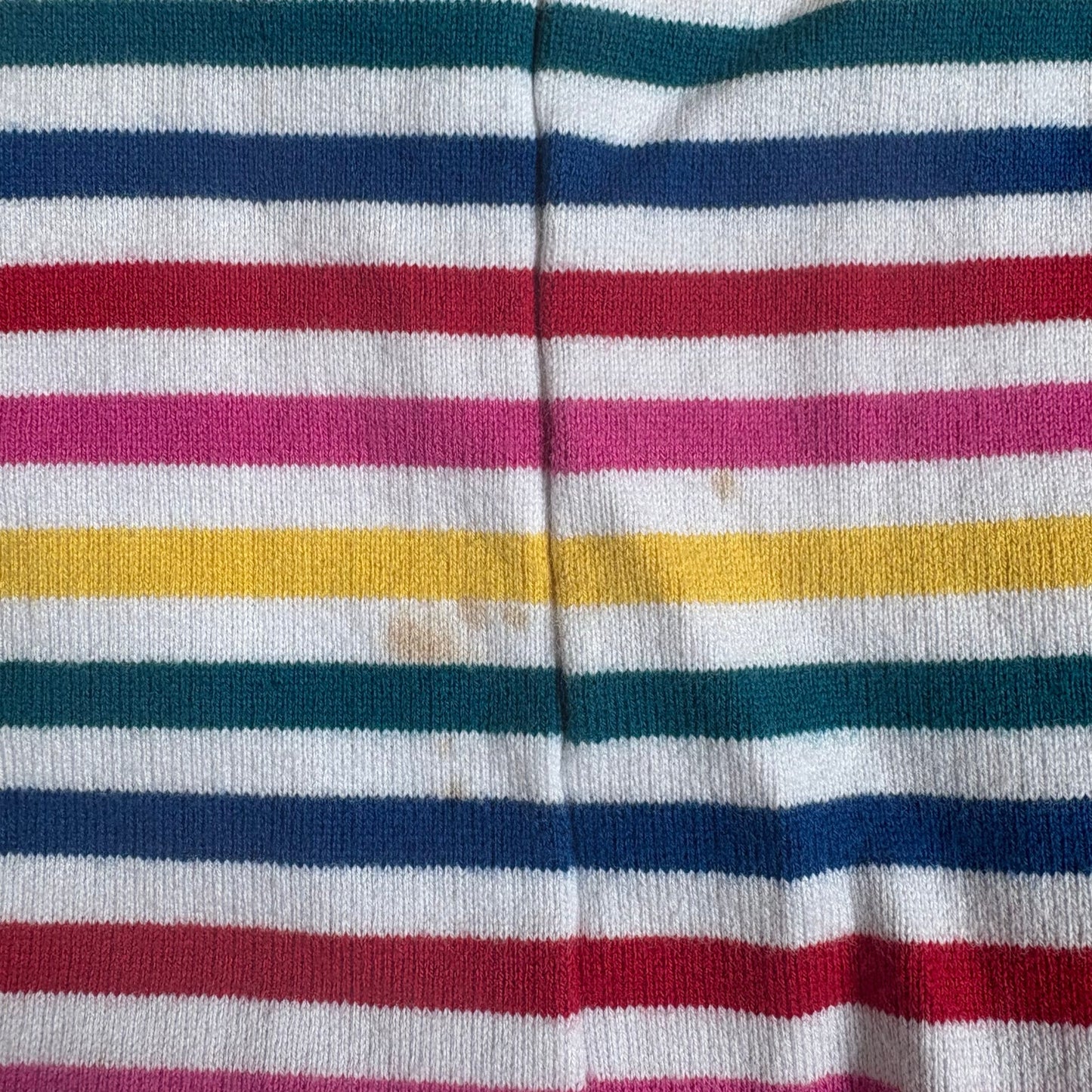 Hanna Andersson white colorful striped tank long pant one piece SIZE 12-18M