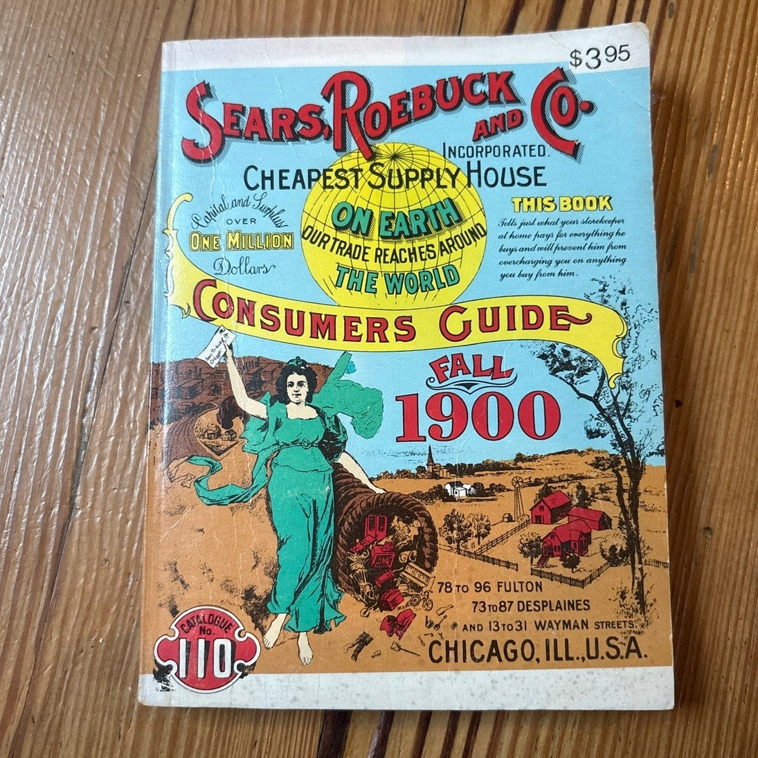Sears Roebuck and Co. Consumers Guide Fall 1900 reprint catalog