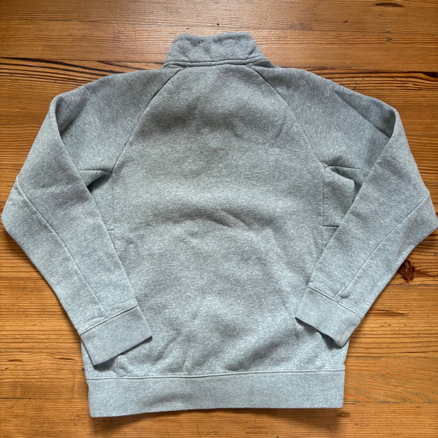 Nike Liverpool gray half zip mock neck fleece sweater SIZE S