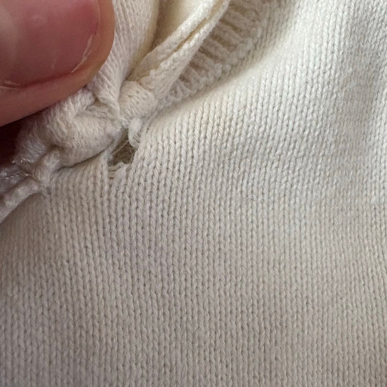 Gap white duck umbrella bow knit baby sweater SIZE 12-18M