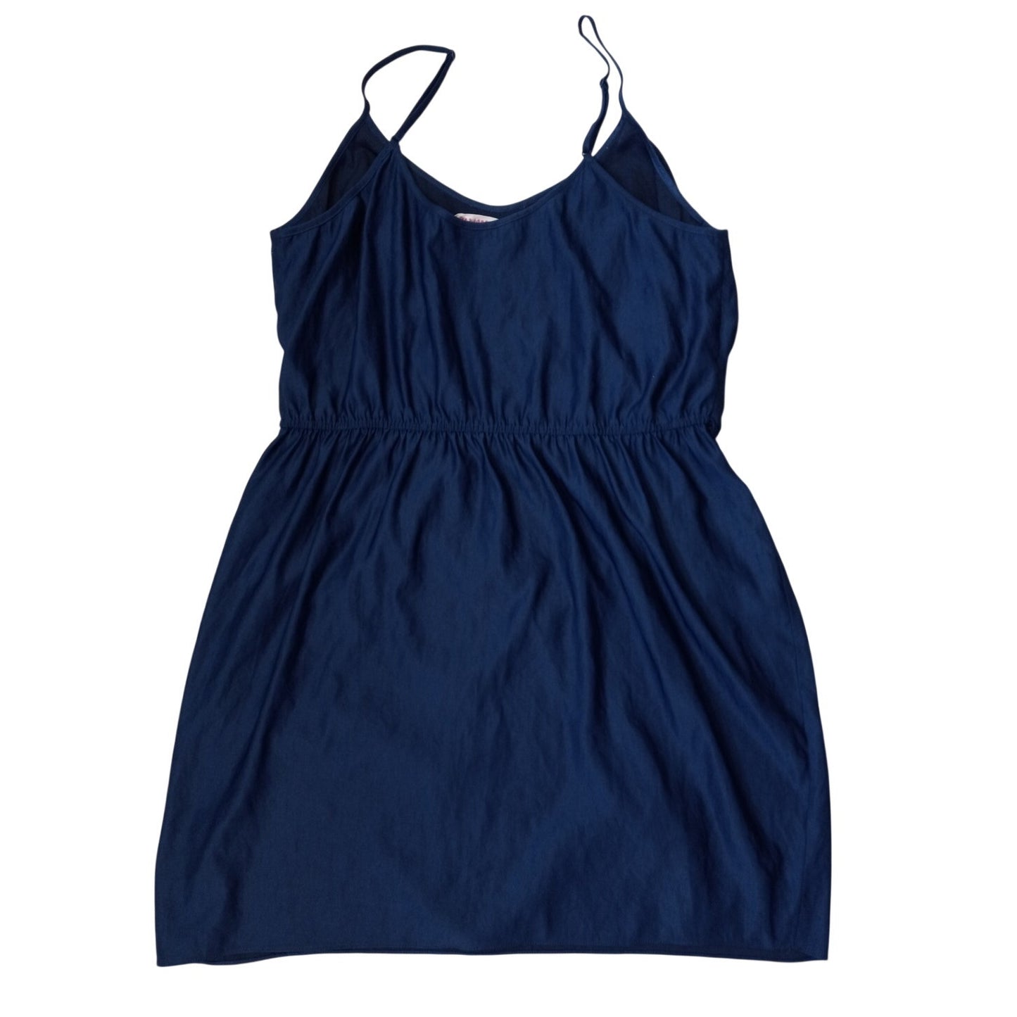 Rebecca Taylor dark blue adjustable strap tie waist sheath mini dress SIZE 10