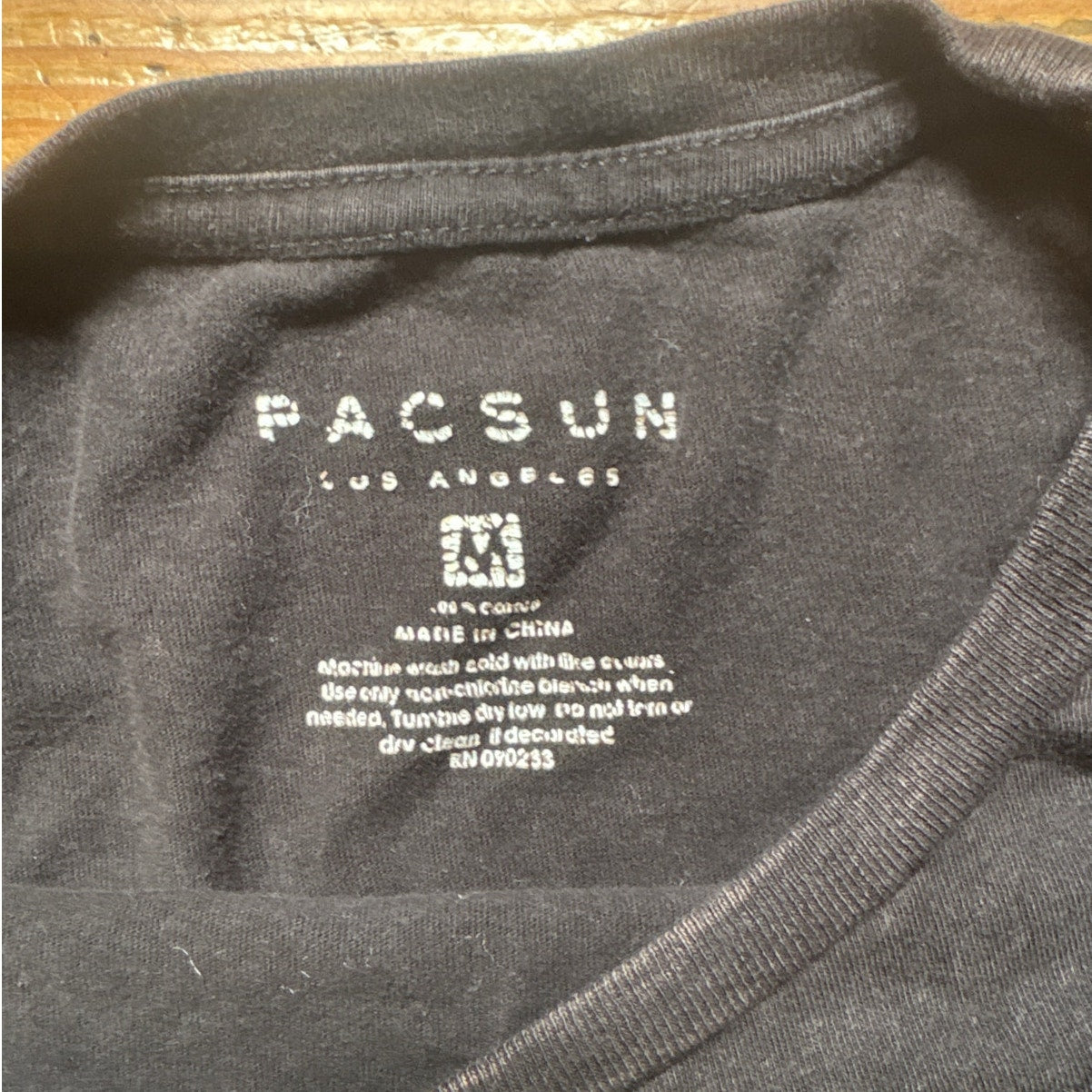 PacSun vintage black Nice Trip sun long sleeve shirt SIZE M