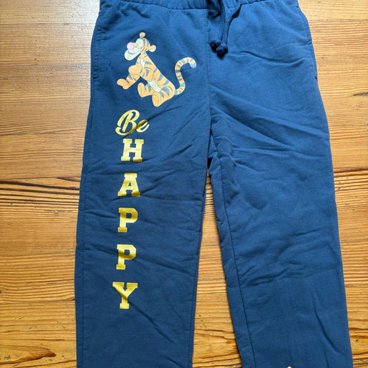 Winnie the Pooh dark blue Tigger be happy womens sweatpants SIZE XS