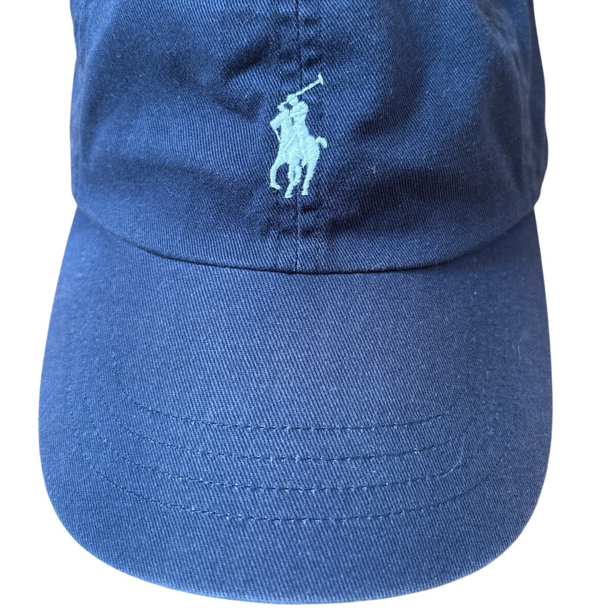 Polo Ralph Lauren dark navy blue white logo adjustable baseball hat