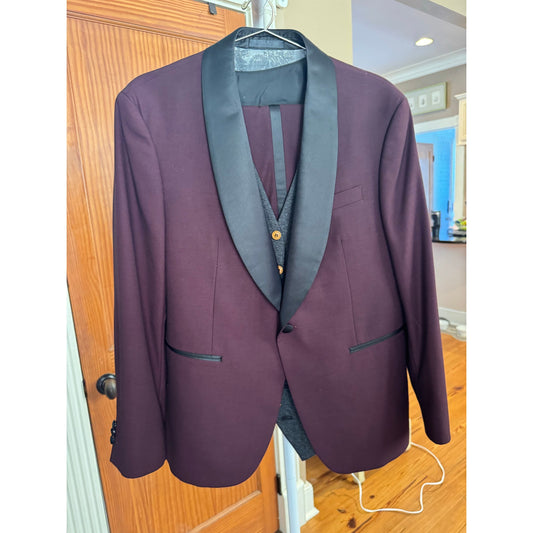 Hockerty Custom Suit with vest 38 S - NWOT