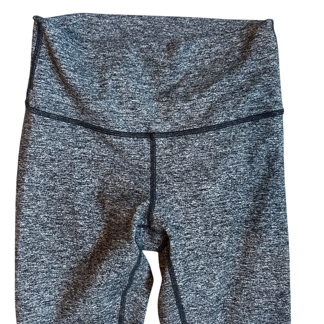 Lululemon heather dark gray high rise full length leggings SIZE 6