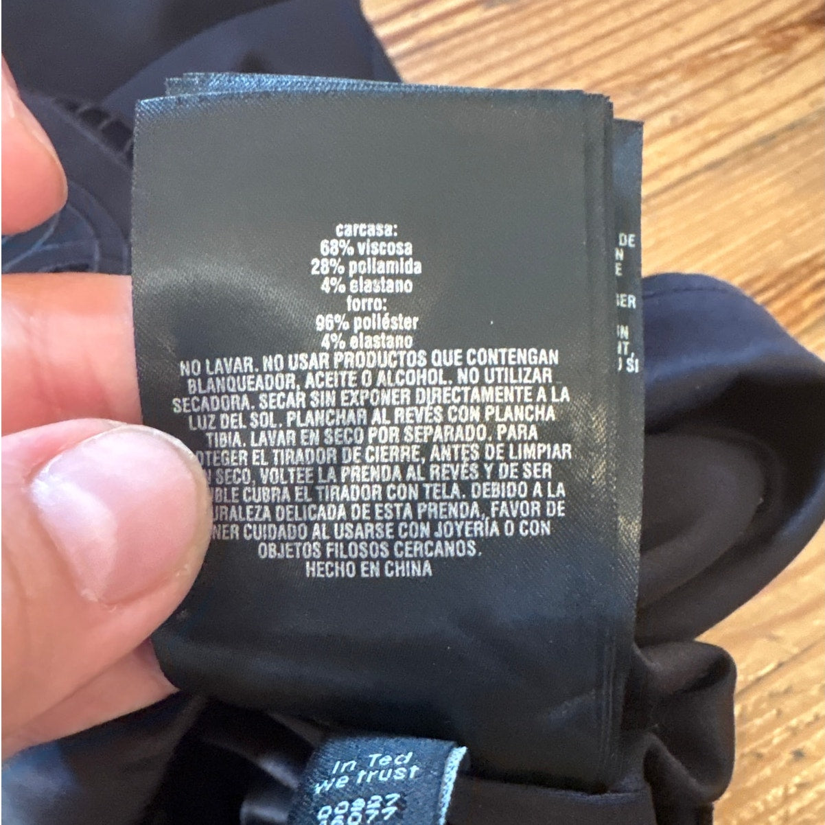 Ted Baker Verony black eyelet cutout fit flare mini dress SIZE 6