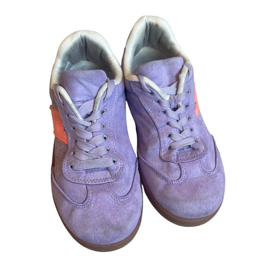 Steve Madden purple faux suede lace low top sneakers SIZE 2