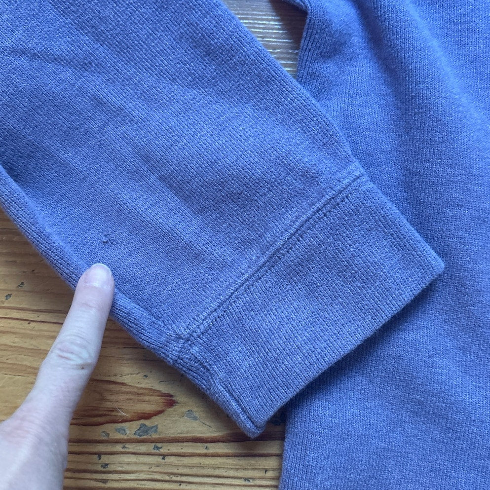 Polo Ralph Lauren light purple green pony quarter zip mens sweater SIZE XL