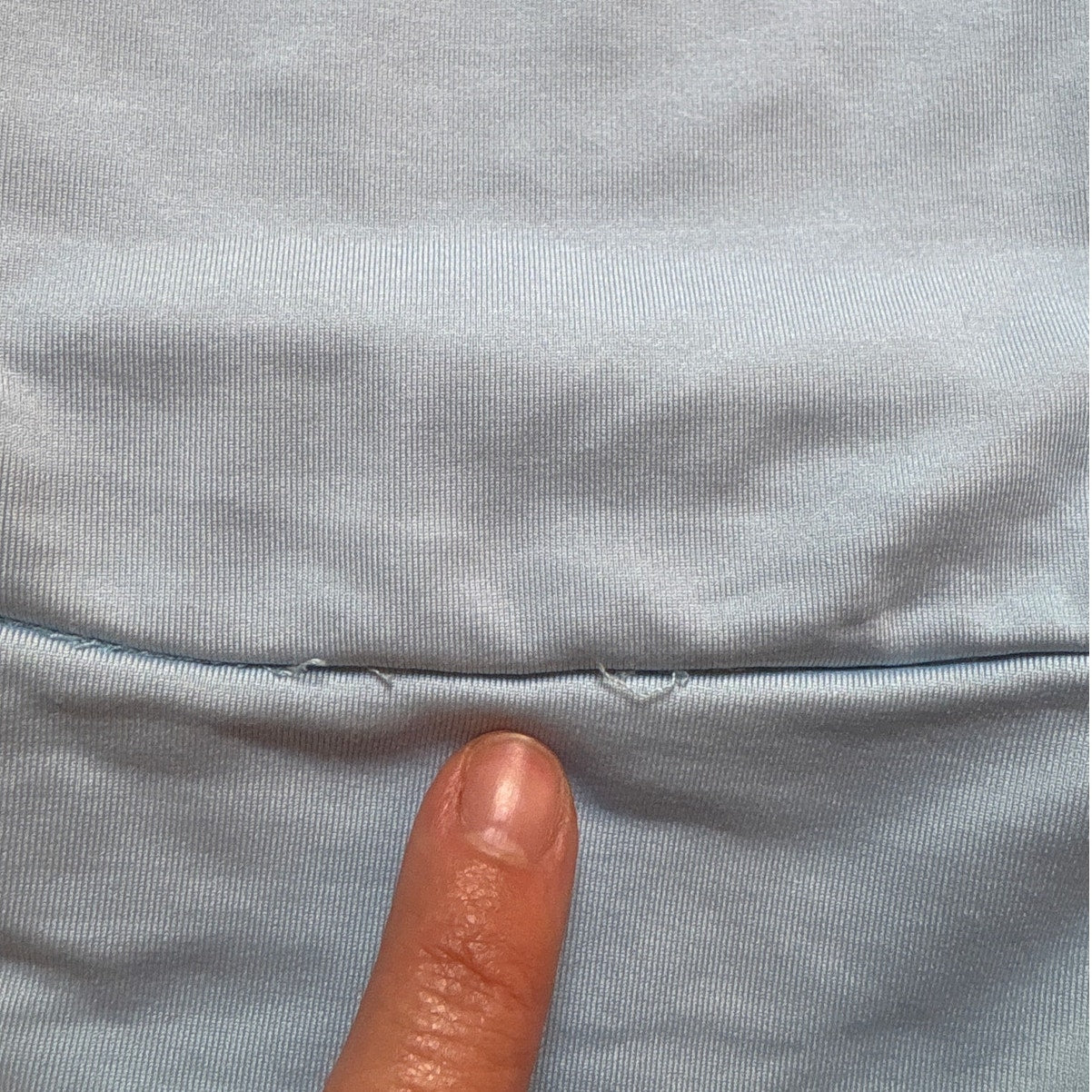 Capezio light blue short sleeve toddler dance bodysuit SIZE Toddler