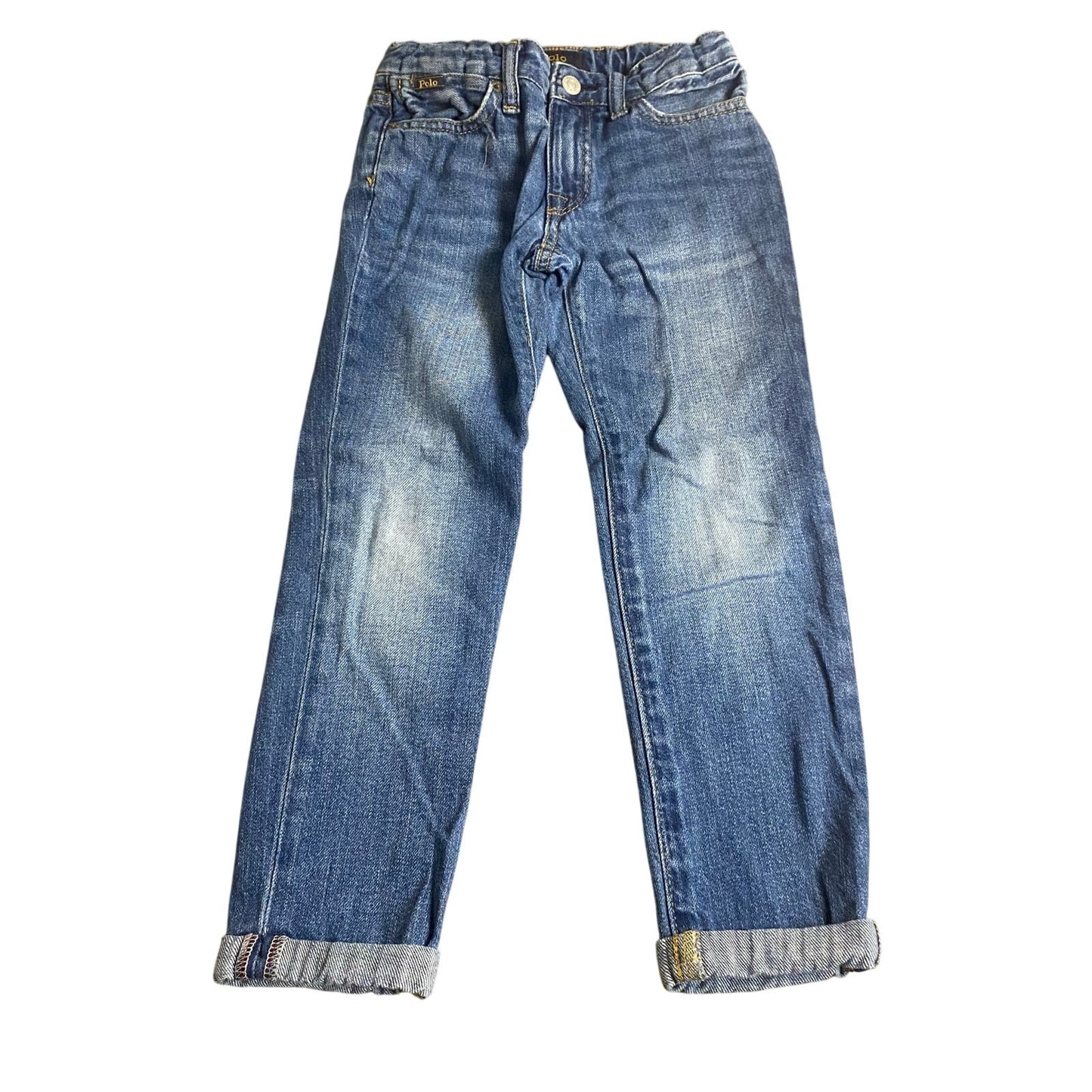 Polo Ralph Lauren medium wash slim boyfriend adjustable denim jeans SIZE 6