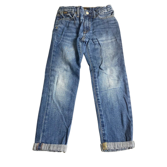 Polo Ralph Lauren medium wash slim boyfriend adjustable denim jeans SIZE 6