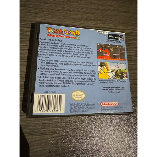 Super Mario Bros Advance 3 Yoshi's Island Nintendo Game Boy GBA