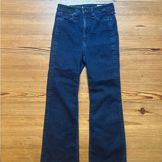 Rag & Bone Jane dark wash super high rise flare jeans SIZE 28
