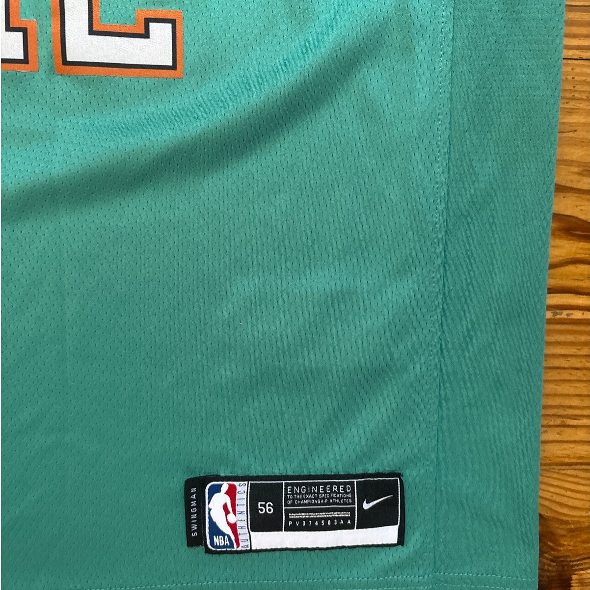 Nike NBA Vancouver Grizzlies Ja Morant 12 teal sleeveless jersey SIZE XS