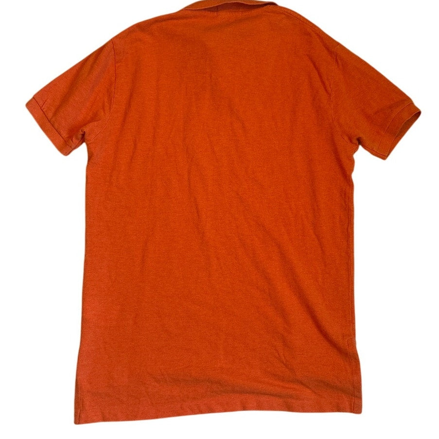Polo Ralph Lauren orange classic fit cotton short sleeve mens polo shirt SIZE M