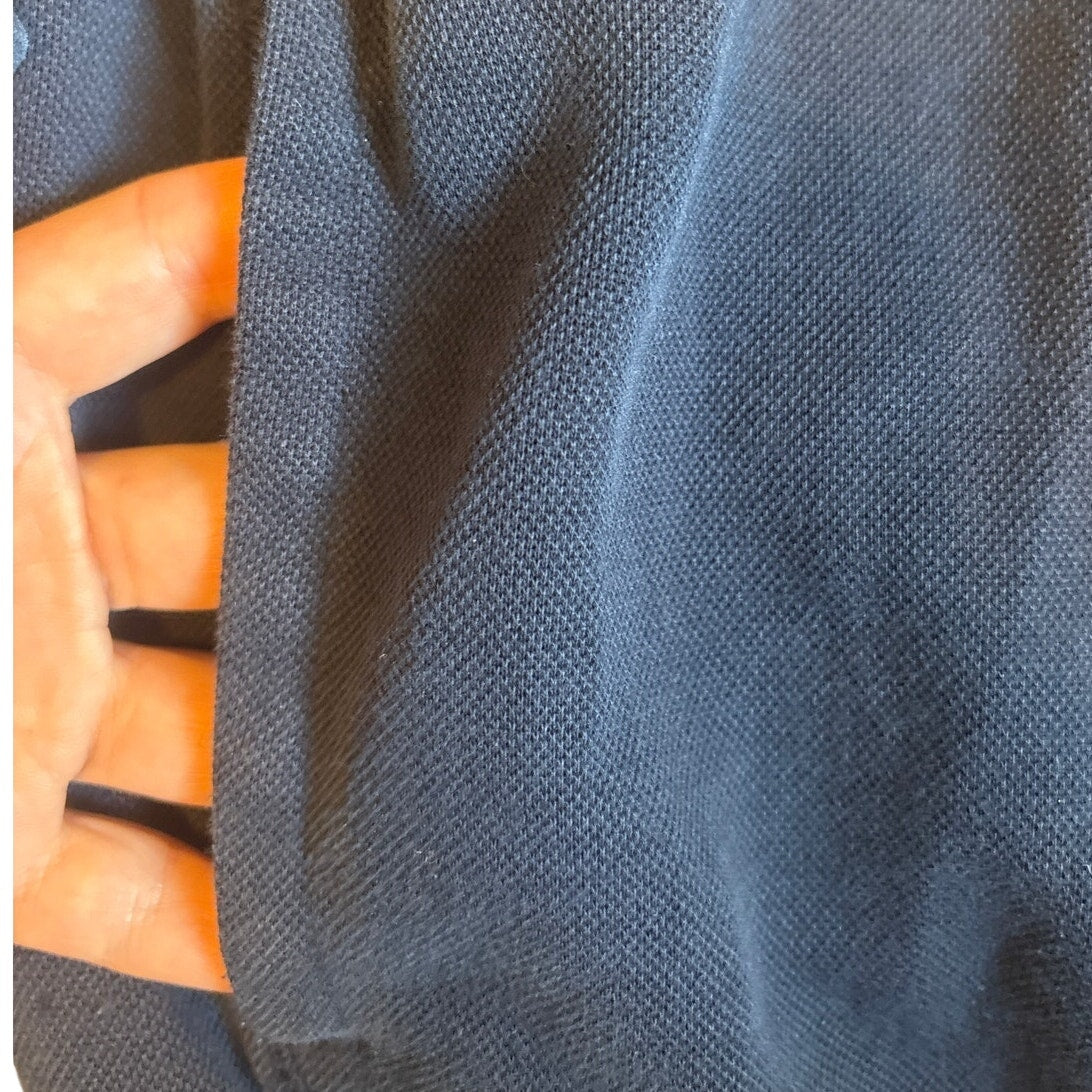 Polo Ralph Lauren dark navy quarter zip pullover mens sweater SIZE XL