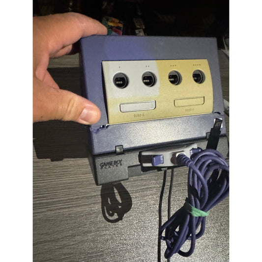 Nintendo GameCube Purple Console Only with Gameboy player tested