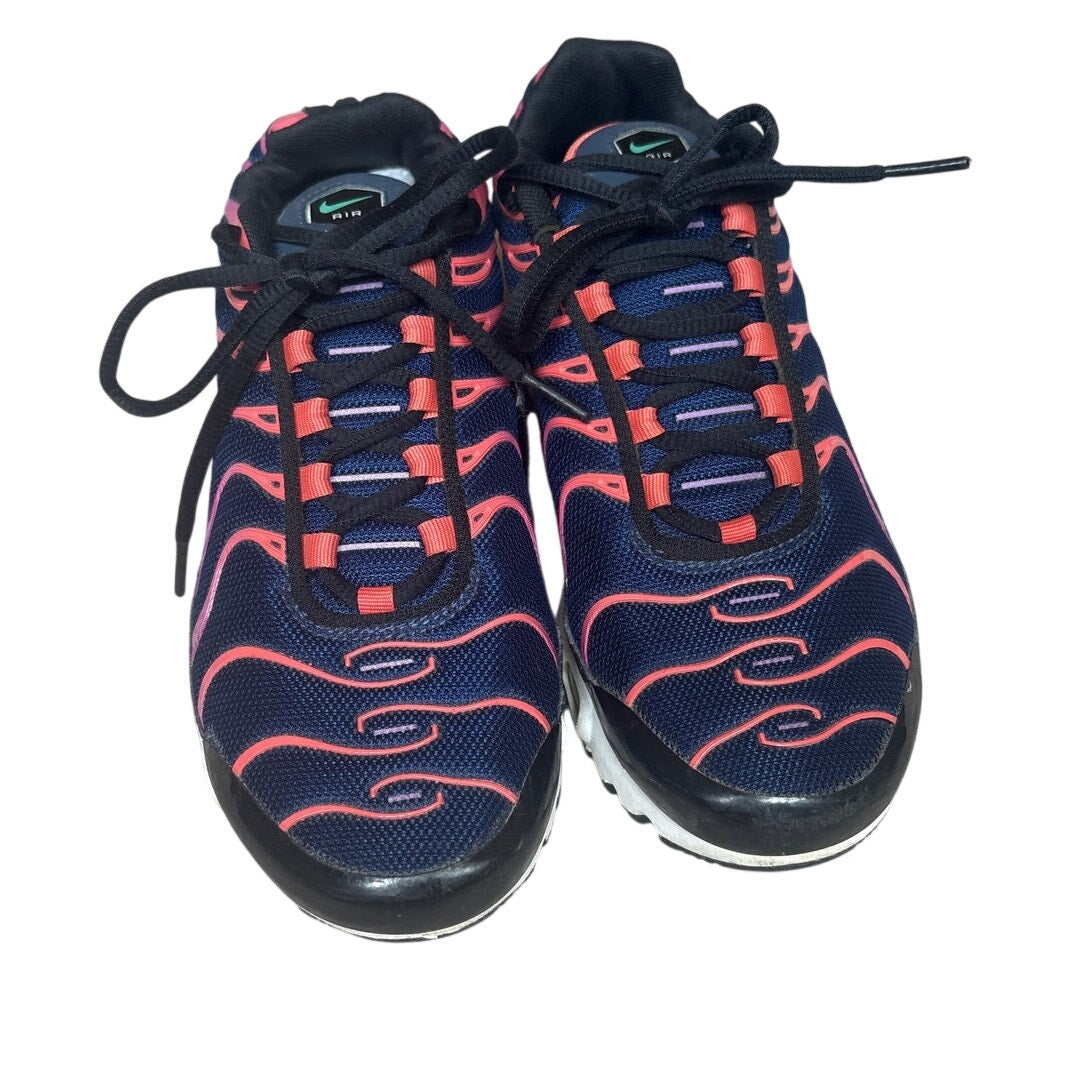 Nike Air Max Plus GS blue purple lace youth sneakers SIZE 4.5