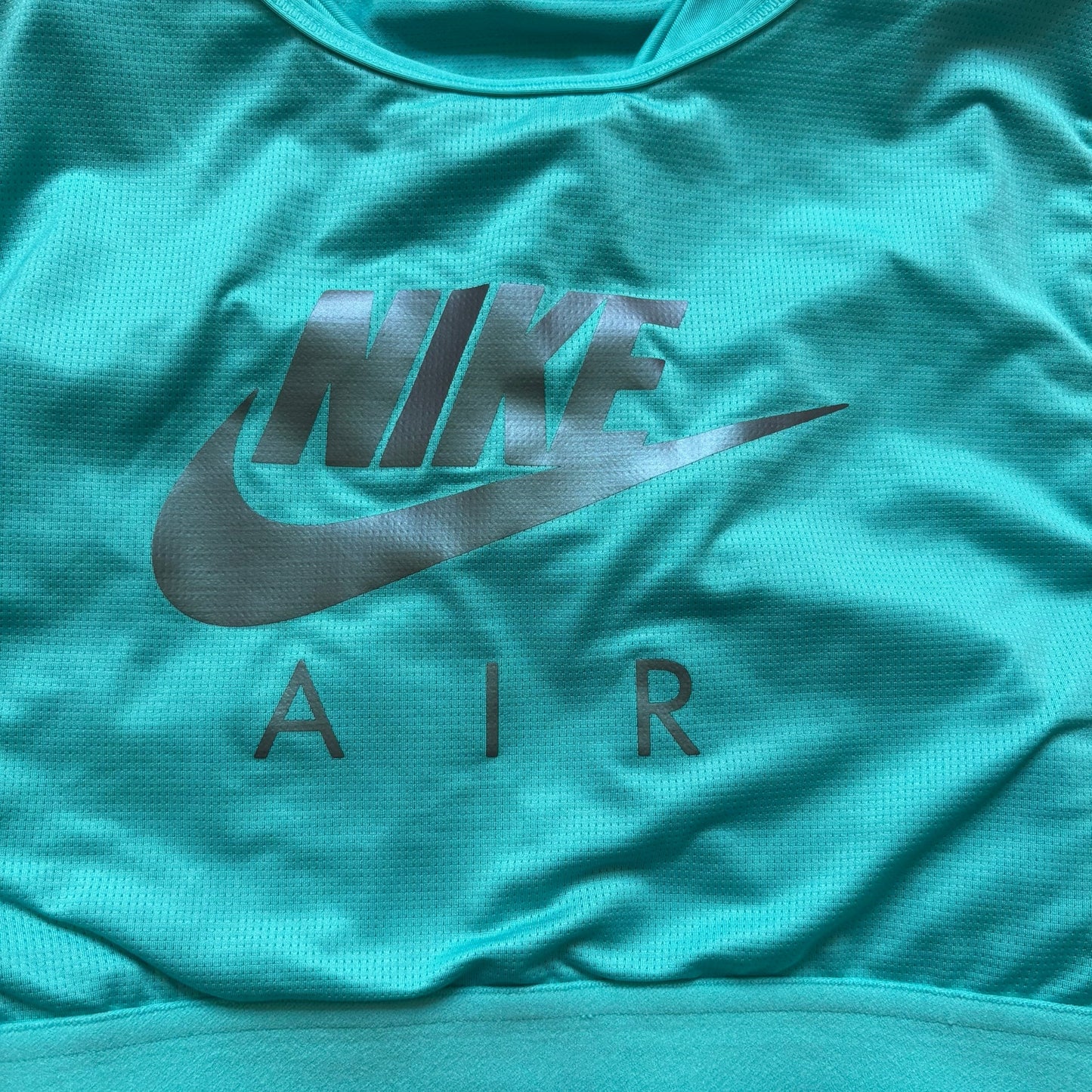 Nike Air Dri fit teal double lined sports bra SIZE S