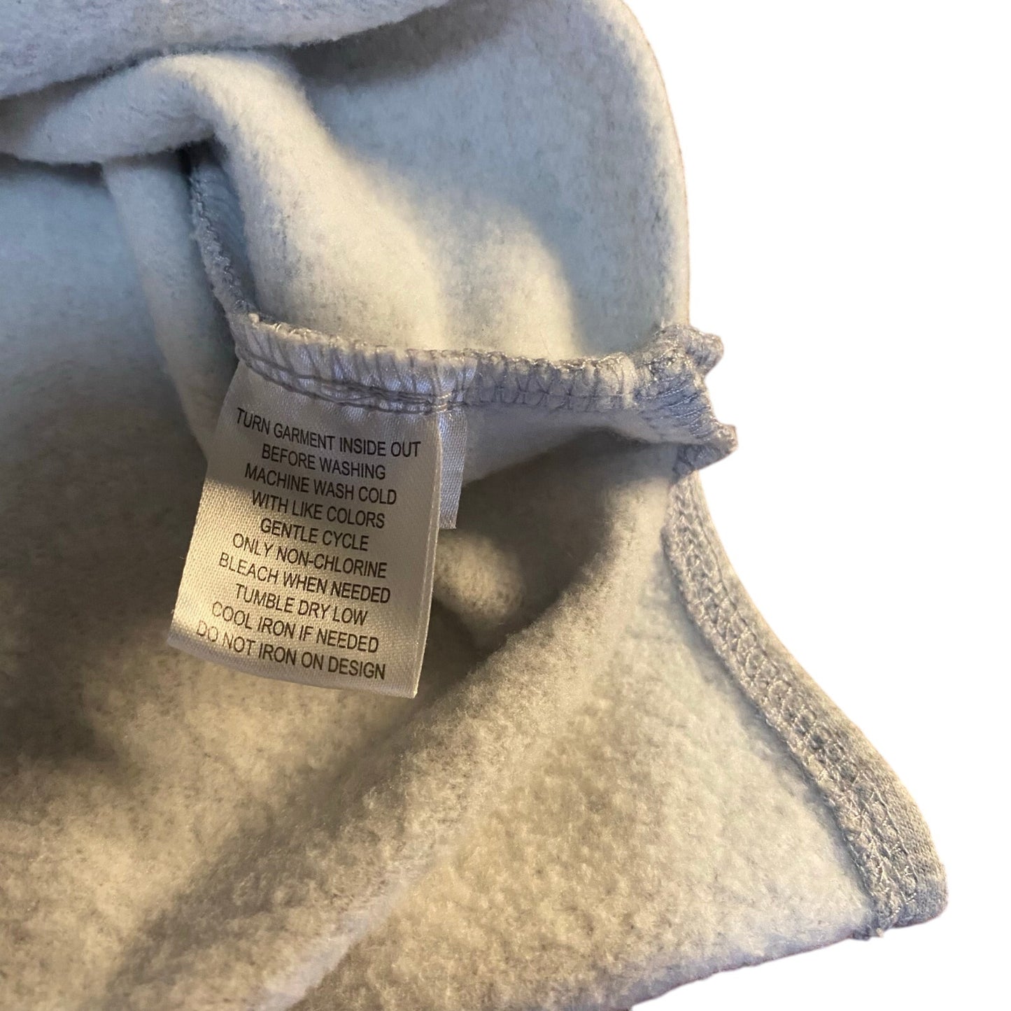 Disney Mickey Mouse embroidered light gray sweatshirt SIZE L