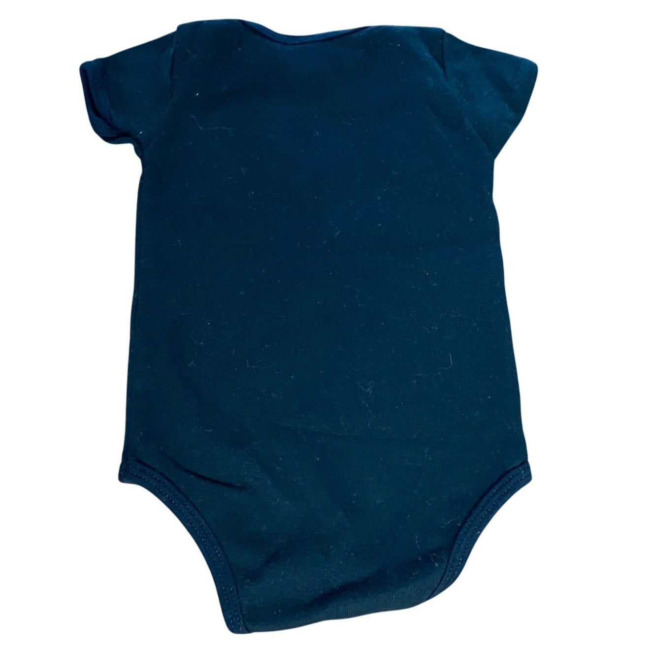 American Apparel ACDC rock band black short sleeve one piece bodysuit SIZE 3-6M