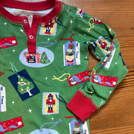 The Beaufort Bonnet Company Christmas long sleeve pajama shirt SIZE 3T