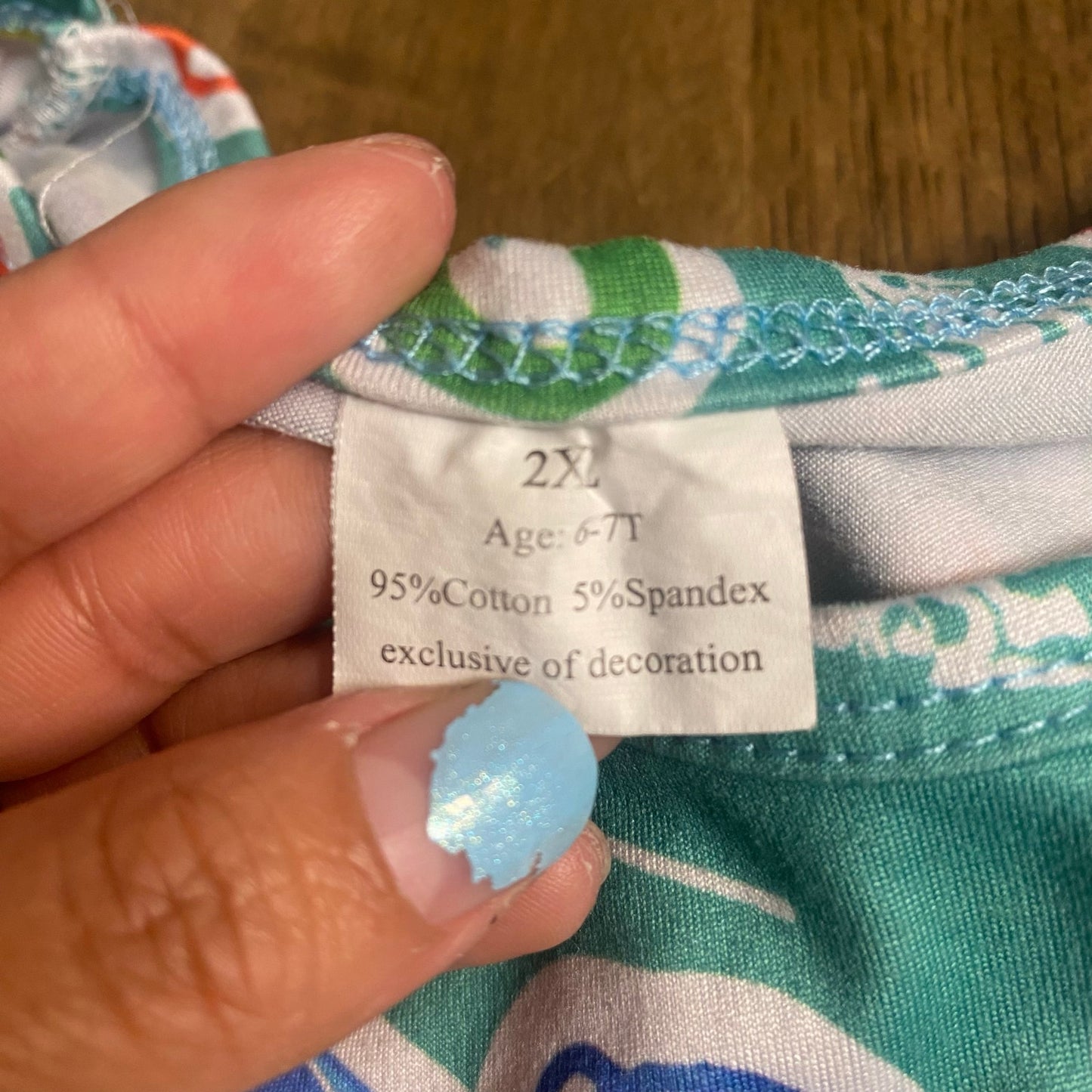 Boutique green back to school short sleeve fit flare dress SIZE 6