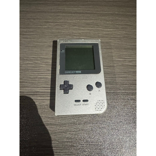 Nintendo Game Boy Pocket MGB-001 Silver Tested & Working