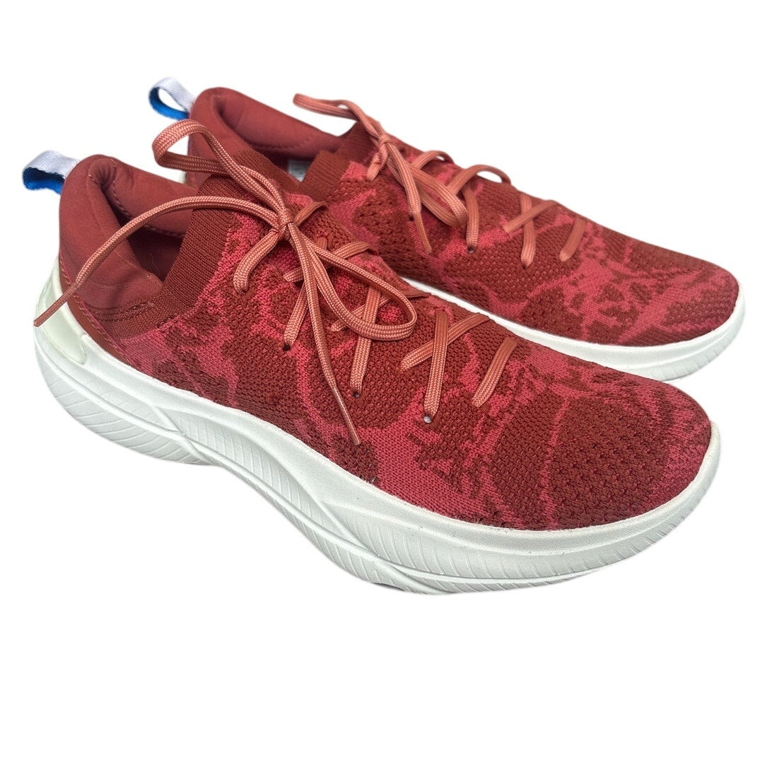 Sorel Explorer Blitz Stride red lace up womens sneakers SIZE 7