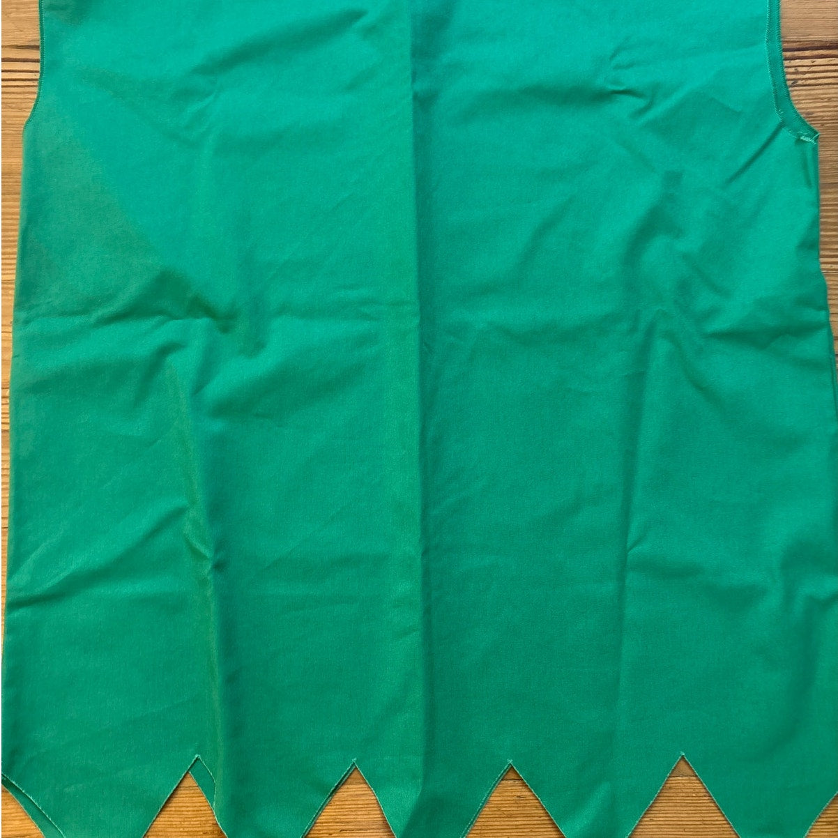 Elf green smock hat belt Christmas ELF costume SIZE OS